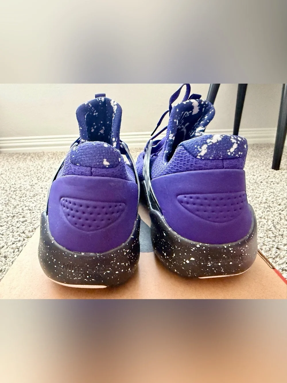 Nike Free TR 8 Mens Size 12 TCU Horned Frogs Purple Running Shoes